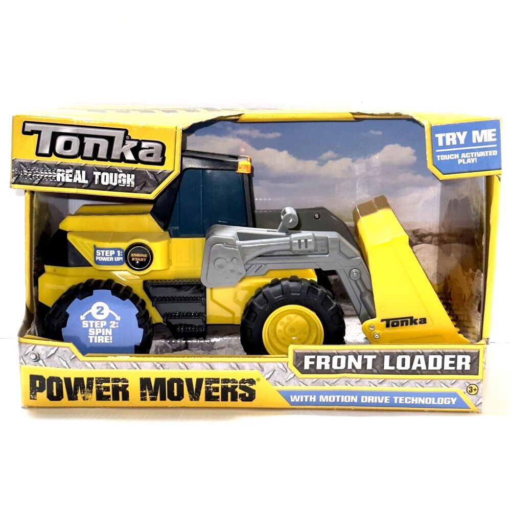 Hasbro Tonka Front Loader Tractor Truck Power - Make Sounds - Kids Toy Xmas Gift